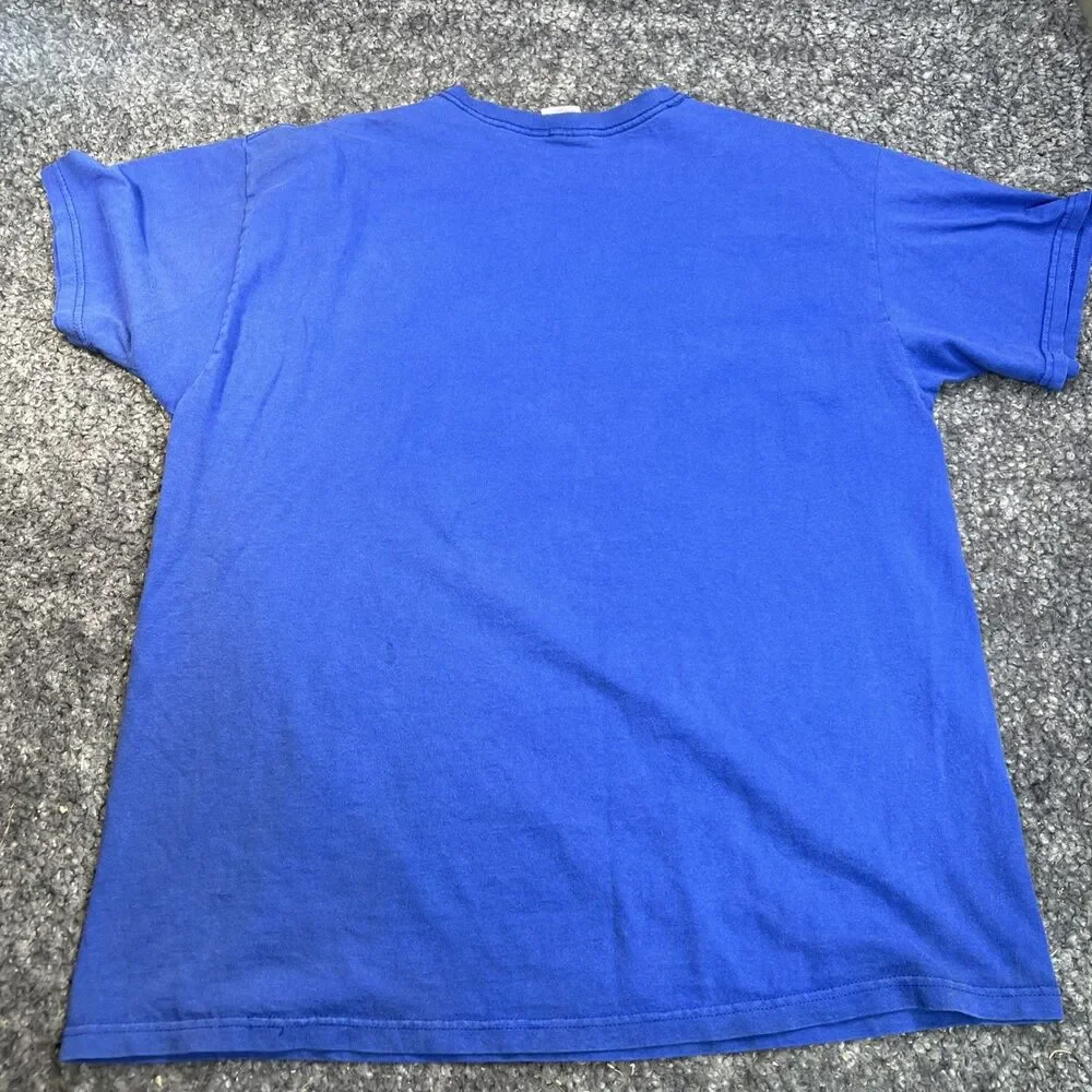 Y2K Peyton Manning 4x MVP Player Signature Indianapolis Colts T-Shirt Size XL
